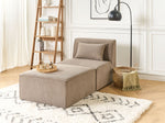 Chaiselounge Cord taupe LEMVIG
