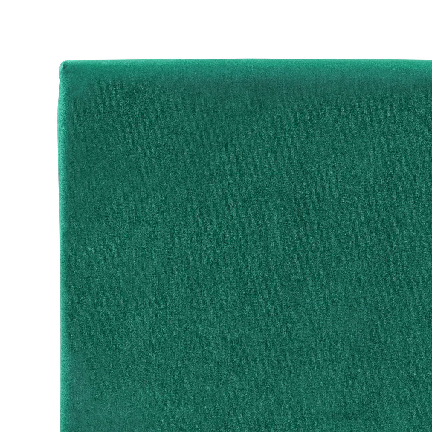Bett mit Lattenrost Samtstoff FITOU 90 x 200 cm Dunkelgrün