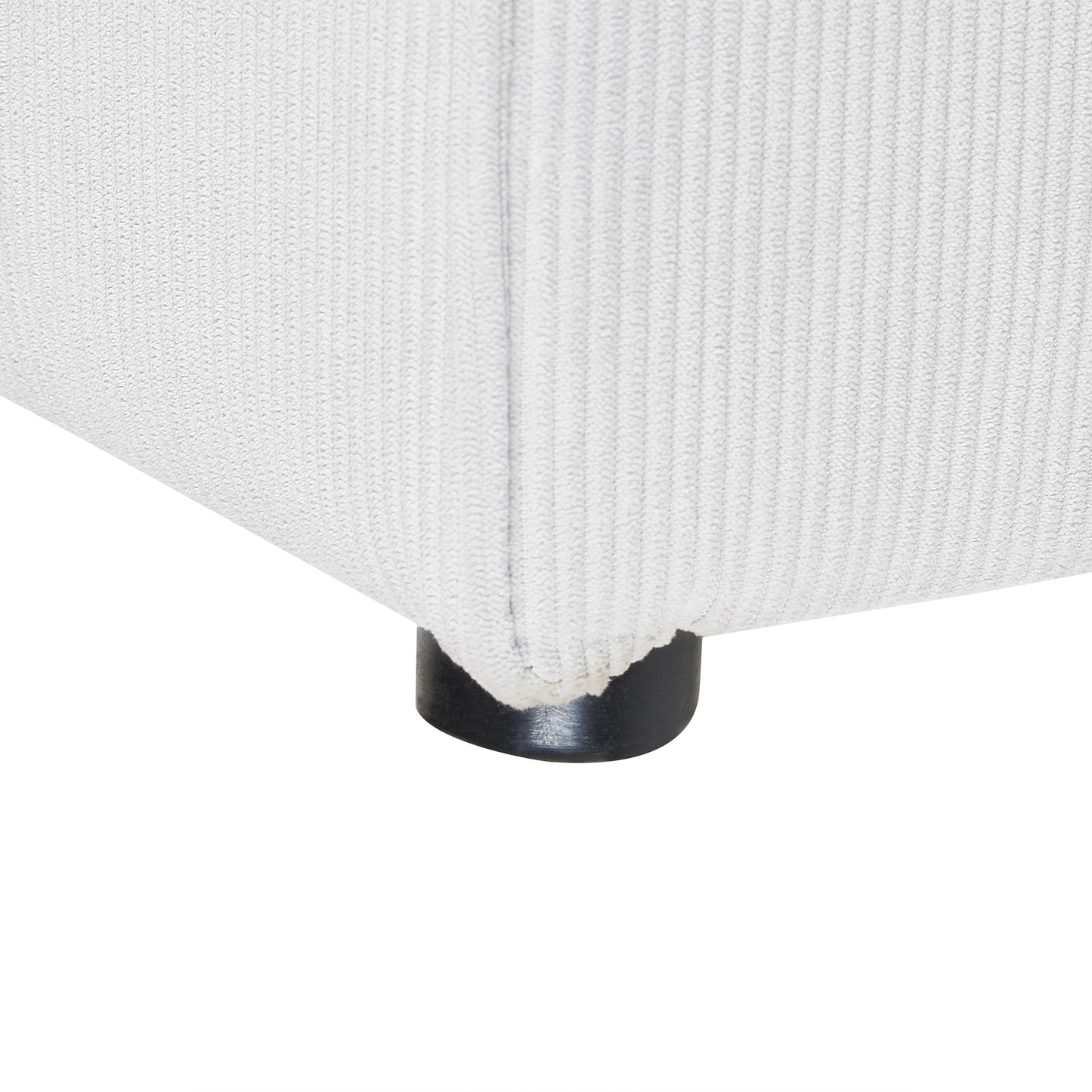 2-Sitzer Sofa Cord cremeweiss LEMVIG