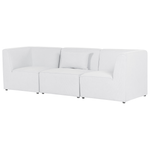 3-Sitzer Sofa Cord cremeweiss LEMVIG