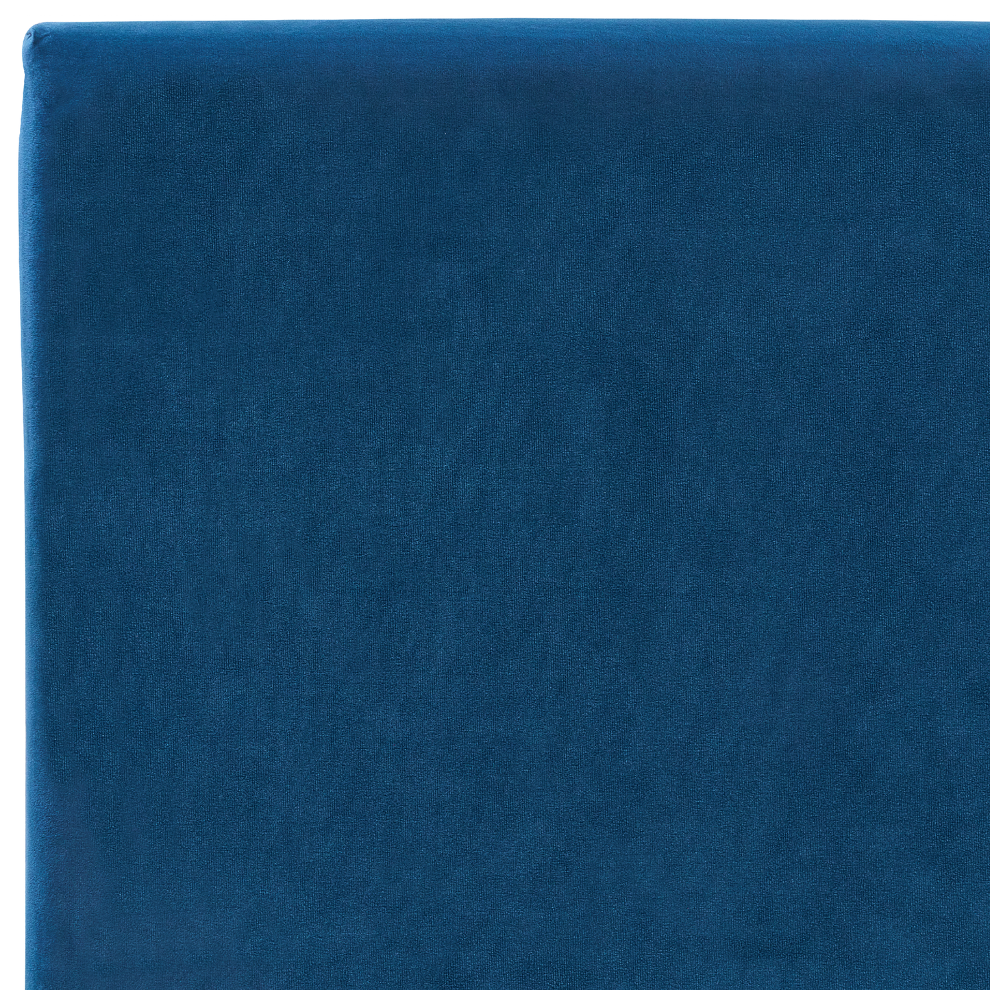 Bett mit Lattenrost Samtstoff FITOU 140 x 200 cm Dunkelblau