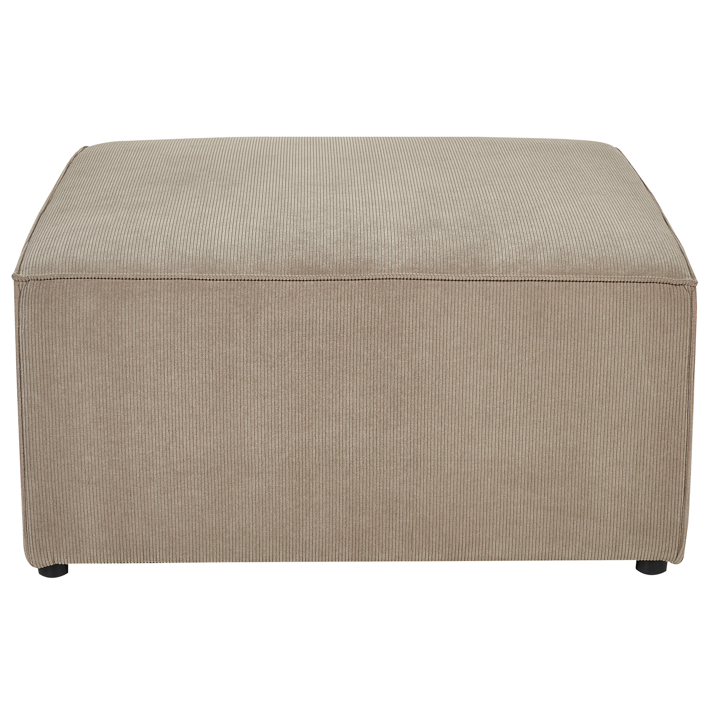 Ottomane LEMVIG Cord Taupe