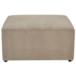 Ottomane LEMVIG Cord Taupe