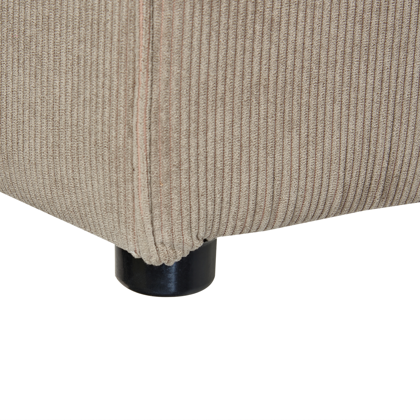 Ottomane LEMVIG Cord Taupe