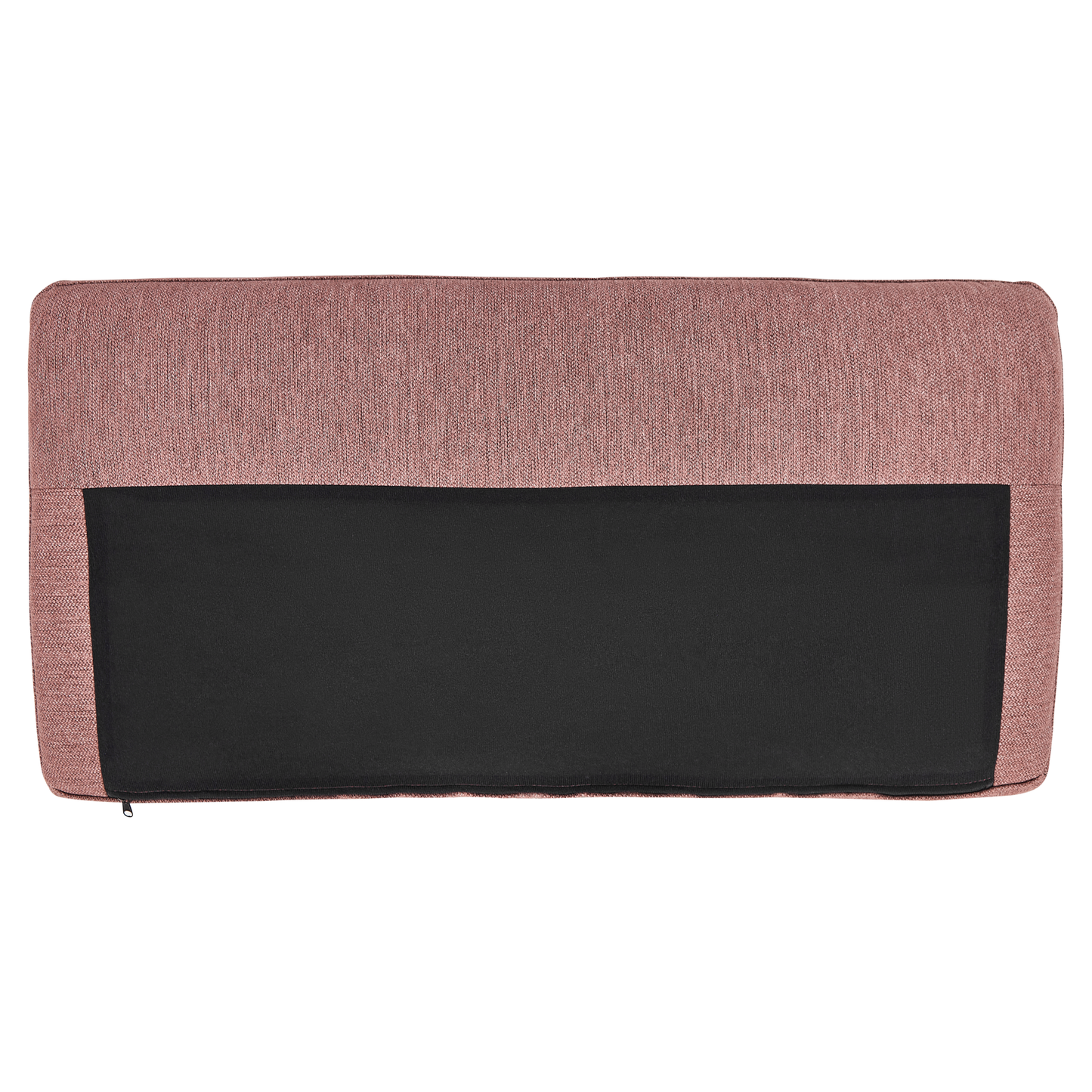 2-Sitzer Ecksofa rosa rechtsseitig BREDA