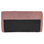 2-Sitzer Ecksofa rosa rechtsseitig BREDA