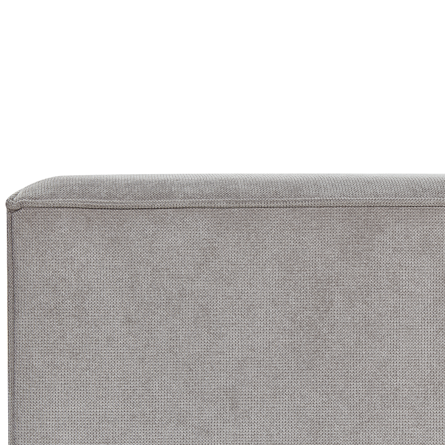 Bett mit Lattenrost Stoff LINARDS 180 x 200 cm Grau