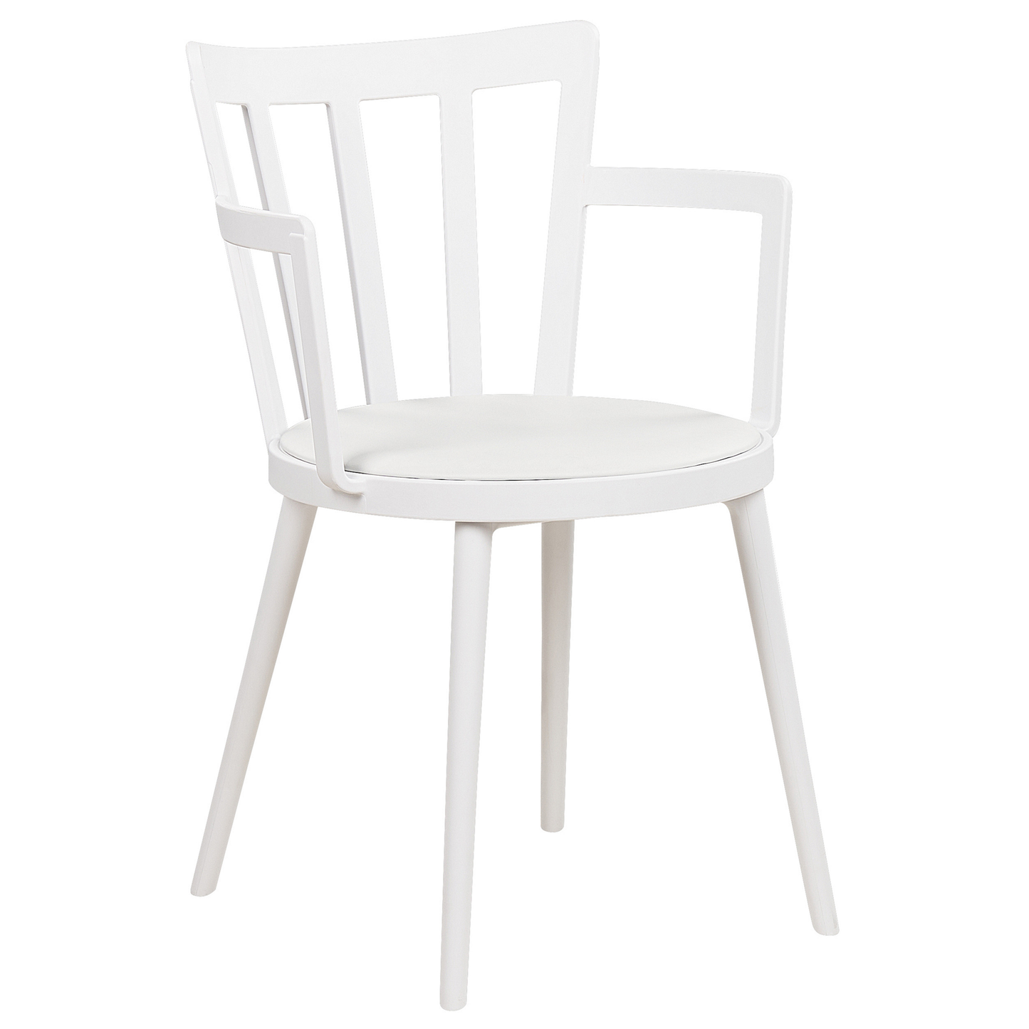 Esszimmerstuhl 4er Set MORILL Weiss