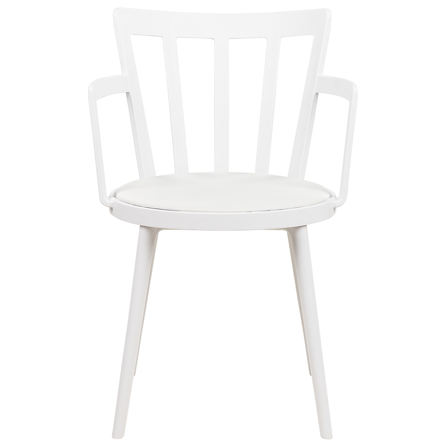 Esszimmerstuhl 4er Set MORILL Weiss