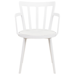 Esszimmerstuhl 4er Set MORILL Weiss