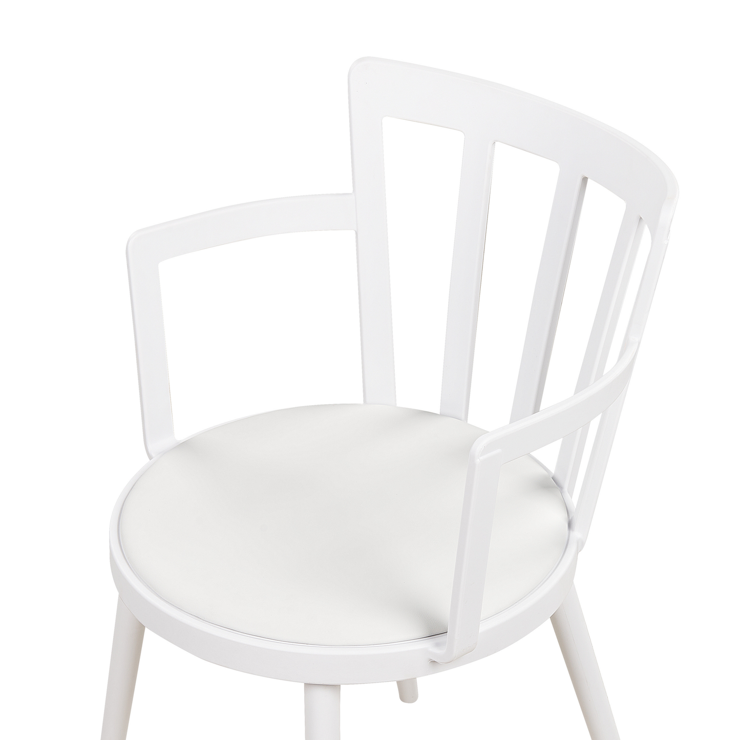 Esszimmerstuhl 4er Set MORILL Weiss