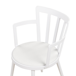 Esszimmerstuhl 4er Set MORILL Weiss