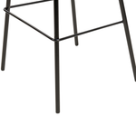 Set mit 4 Barstühlen MORA Schwarz