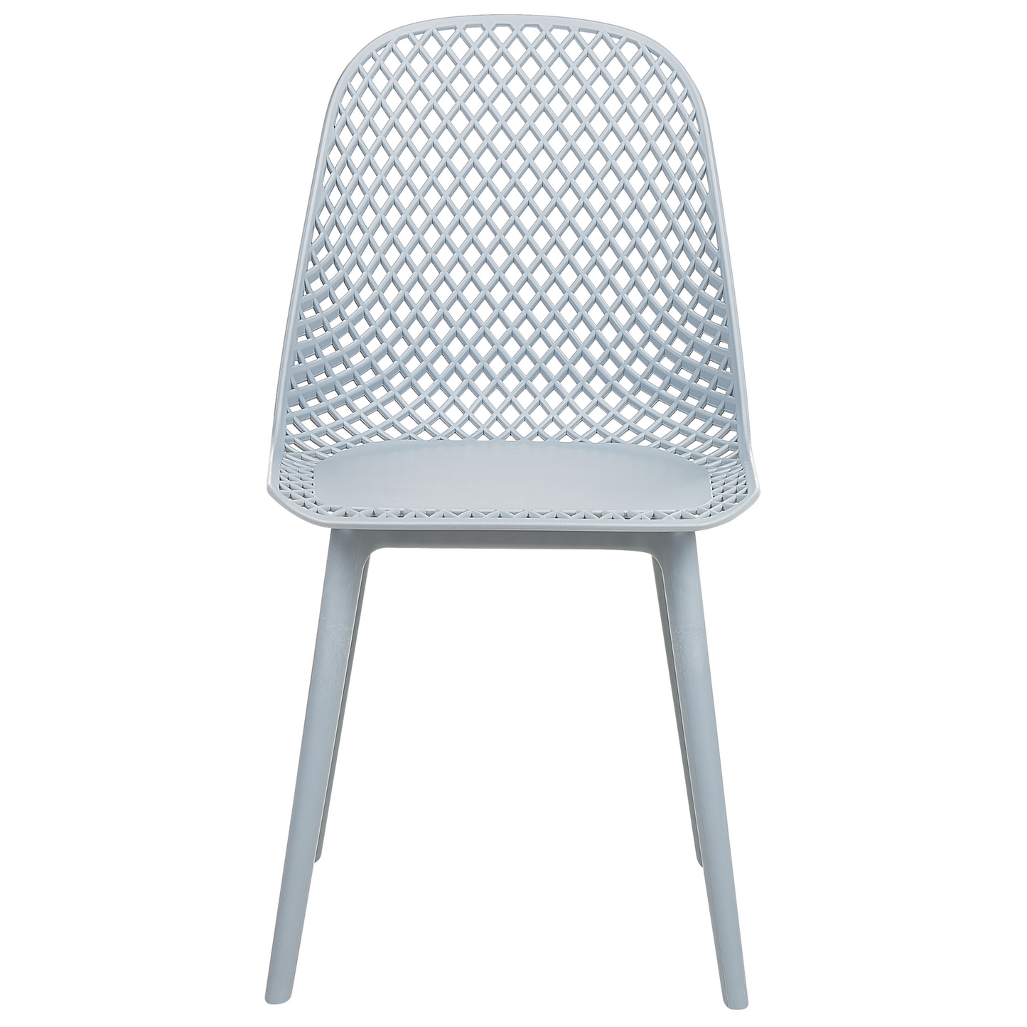 Esszimmerstuhl 4er Set EMORY Hellblau