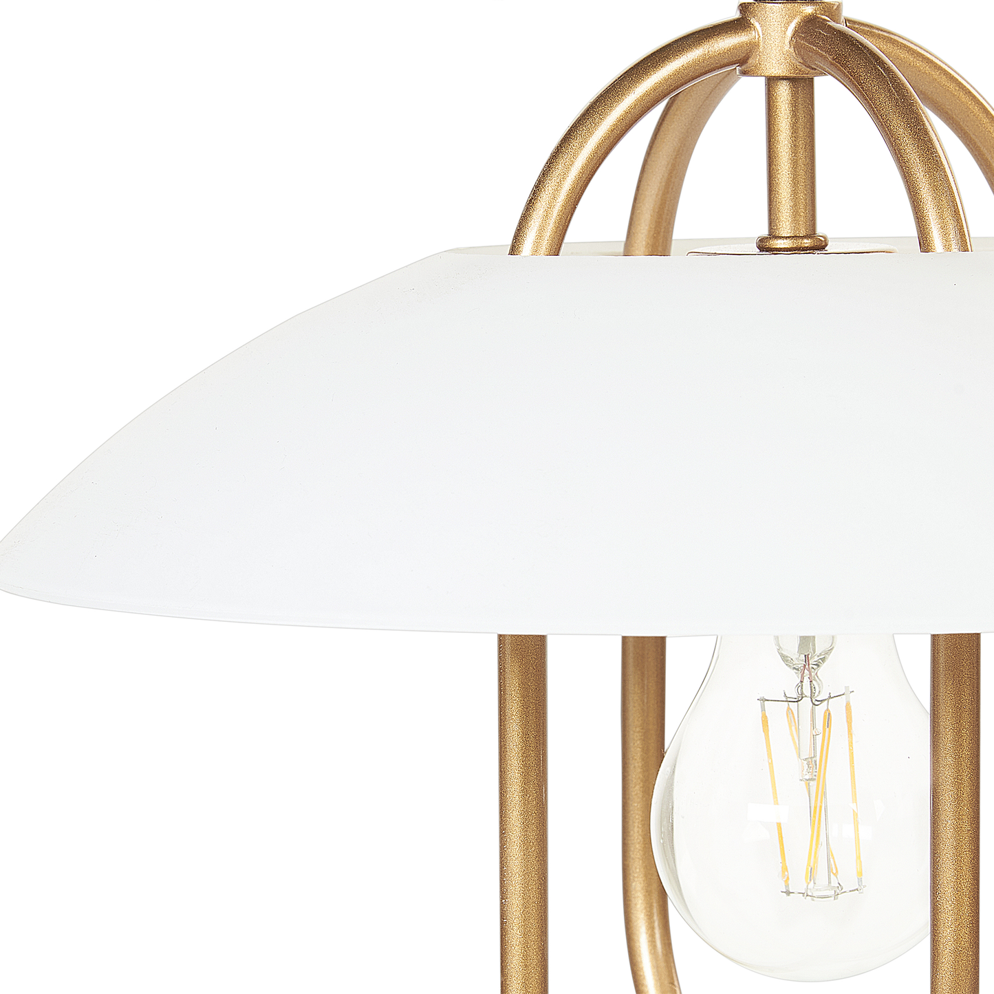 Hängelampe NATTAI Metall Weiss