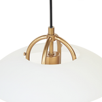 Hängelampe NATTAI Metall Weiss