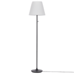 Stehlampe schwarz / weiss 148 cm Kegelform TORYSA