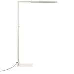 LED Stehlampe SAGITTA mit Dimmer Metall Silber