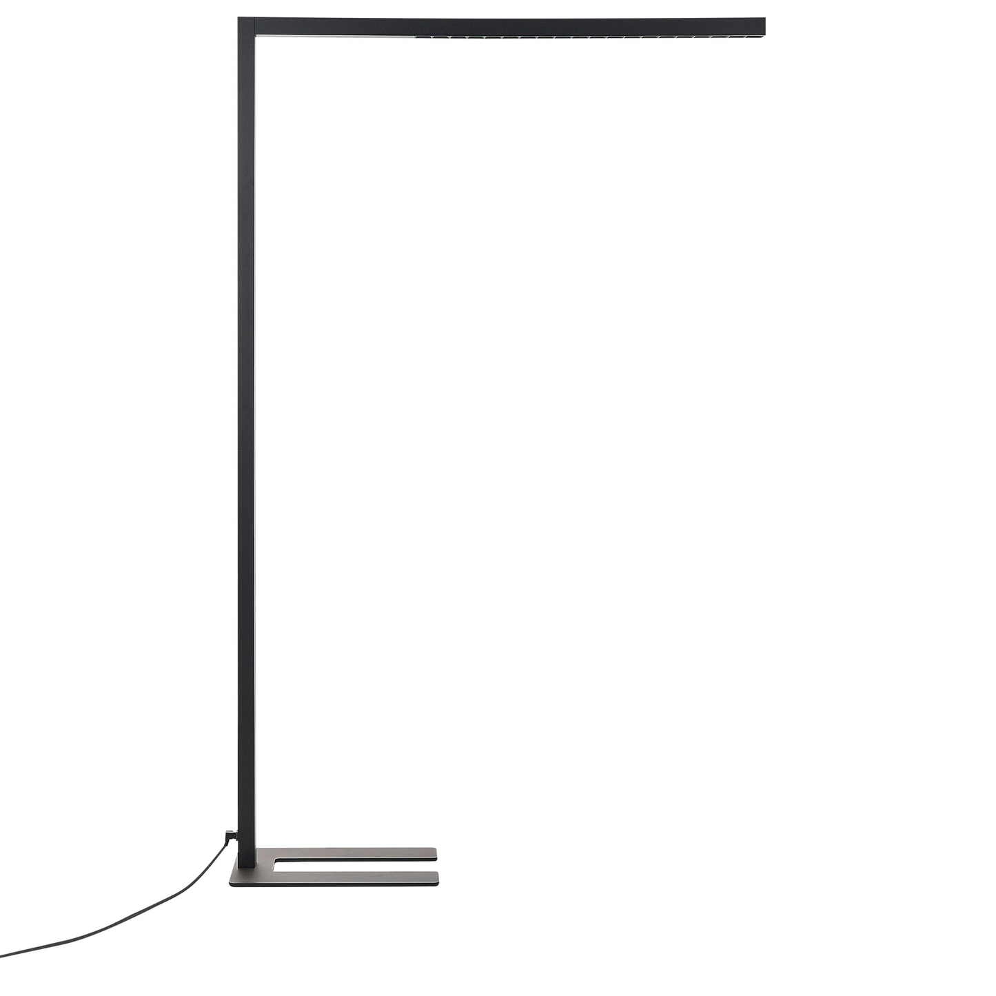 LED Stehlampe MENSA mit Bewegungsmelder Metall Schwarz