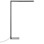 LED Stehlampe MENSA mit Bewegungsmelder Metall Schwarz