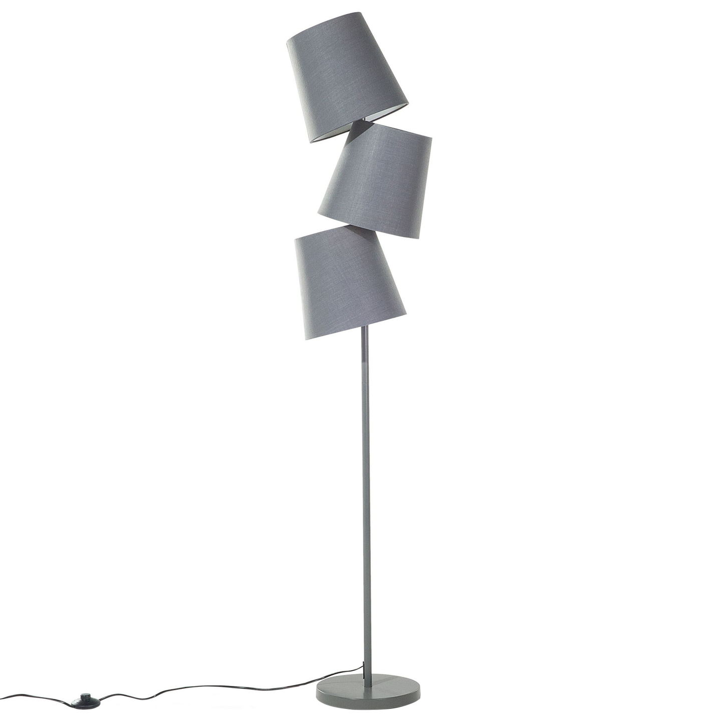 Stehlampe RIO GRANDE Metall Grau