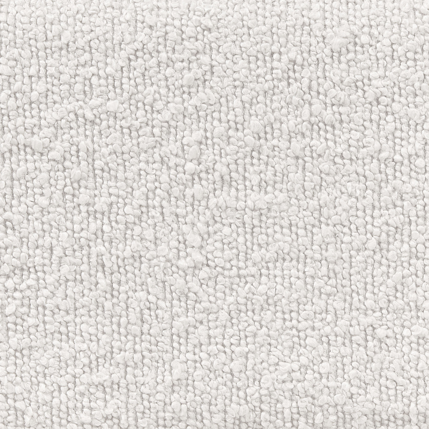 Bett mit Lattenrost Bouclé MARGUT 160 x 200 cm Weiss