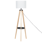 Stehlampe BLUFF Holz Weiss