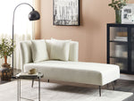 Chaiselongue cremeweiss linksseitig RIOM
