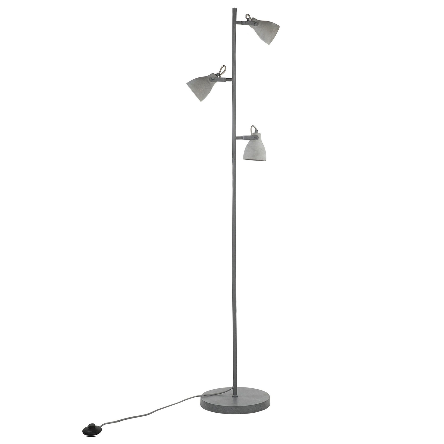 Stehlampe MISTAGO verstellbar Beton Grau