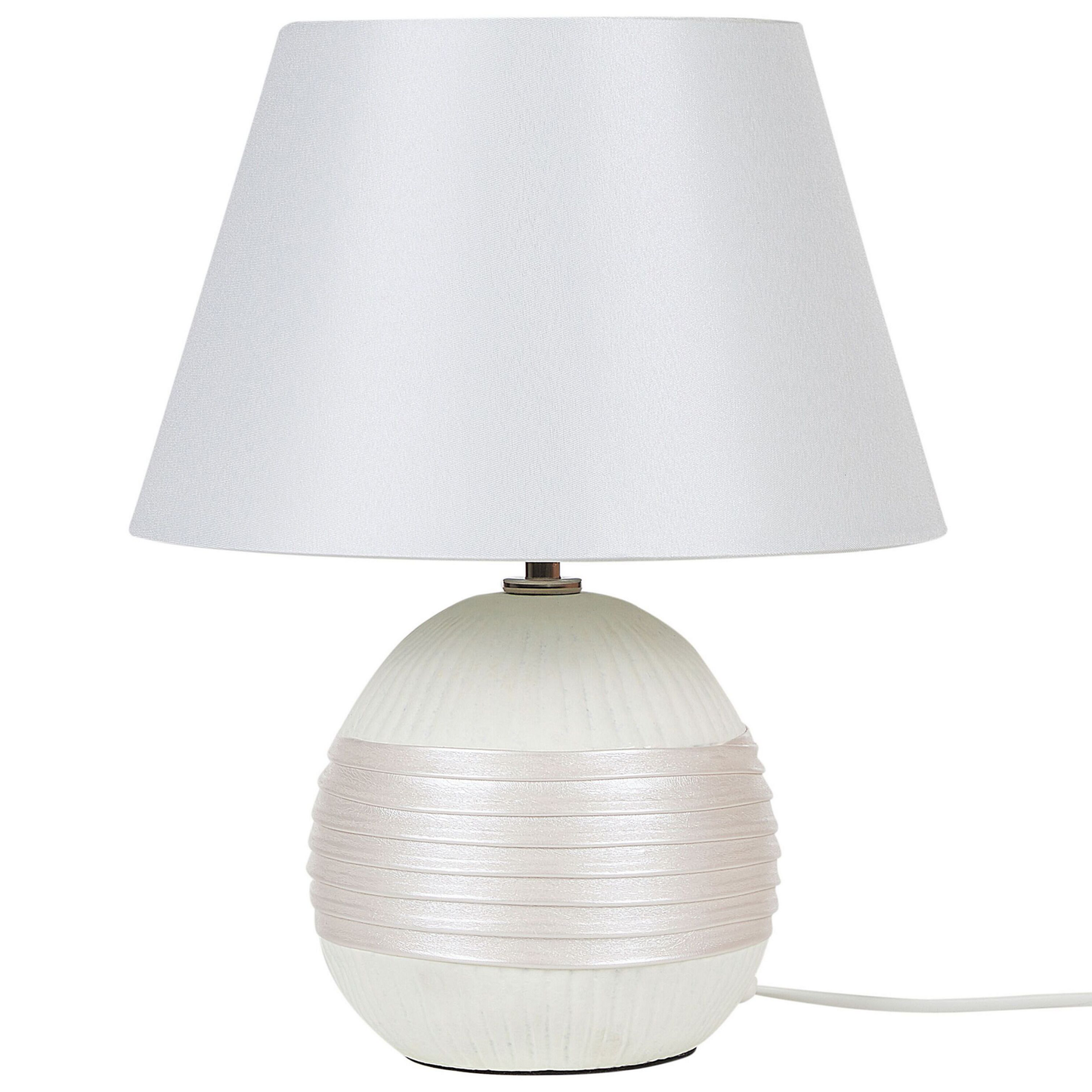 Tischleuchte SADO Keramik Beige