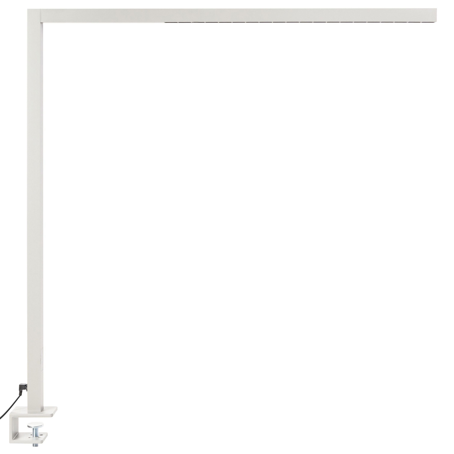 LED Schreibtischlampe klemmbar OCTANT mit Bewegungsmelder Metall Silber