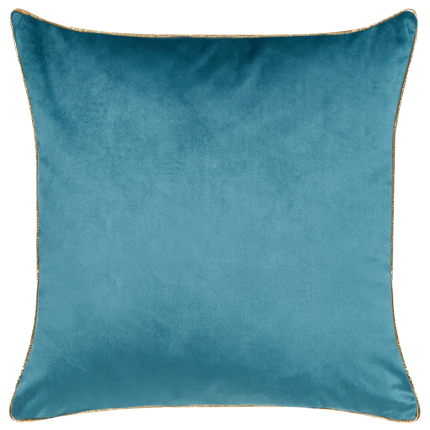 Dekokissen 2er Set ALYSSUM Samtstoff 45 x 45 cm Blau Marokkanisches Muster