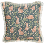 Dekokissen 2er Set ALSTROEMERIA Baumwolle 45 x 45 cm Grün Tiermuster