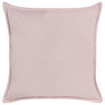 Dekokissen 2er Set EUSTOMA Samtstoff 60 x 60 cm Rosa Ohne Muster