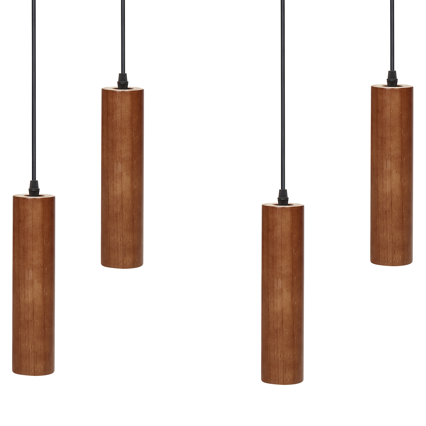 Hängelampe TUTAKI Metall Schwarz