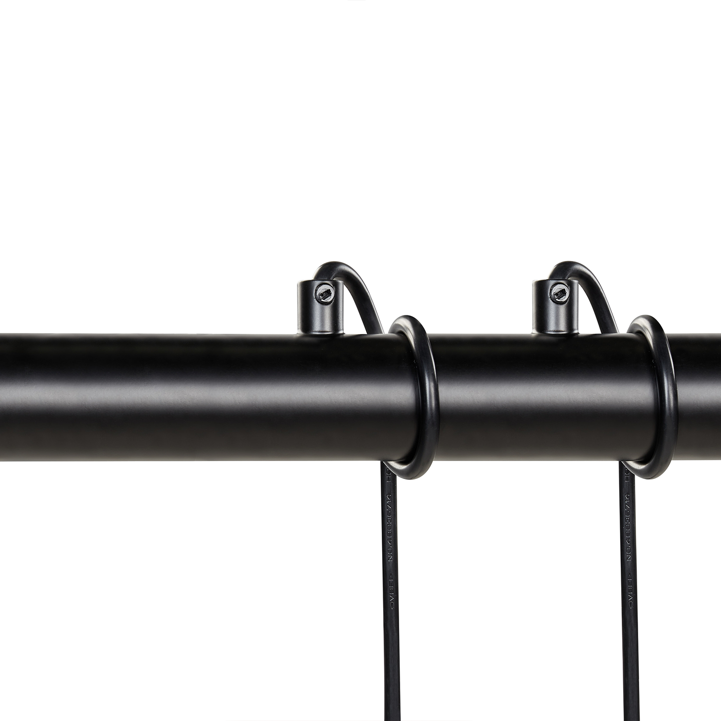 Hängelampe TUTAKI Metall Schwarz