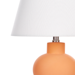 Tischleuchte FABILOS Keramik Orange