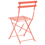 Bistro Set klappbar FIORI Metall Korallenrot
