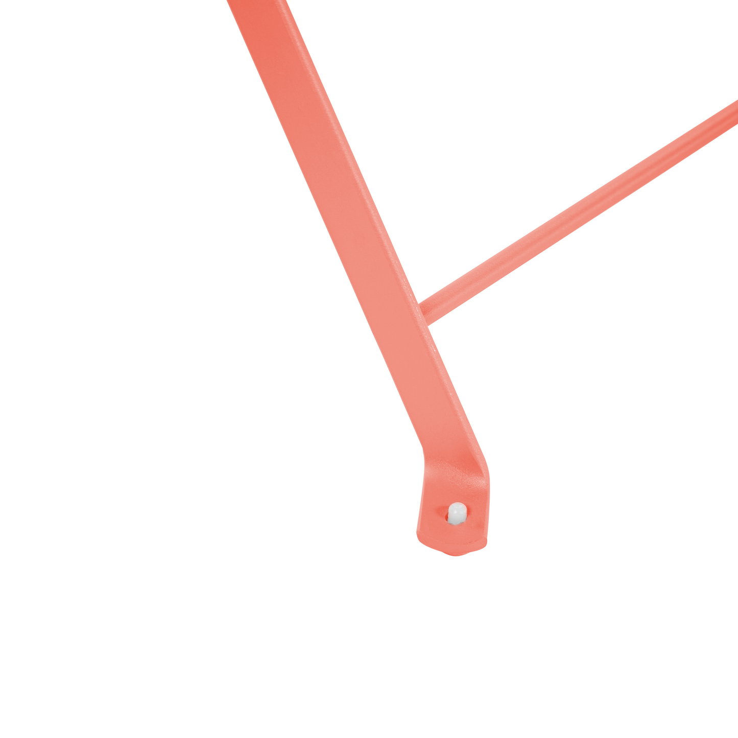 Bistro Set klappbar FIORI Metall Korallenrot