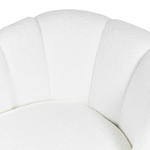 Chaiselongue Bouclé cremeweiss rechtsseitig ALLIER