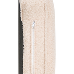 Chaiselongue Bouclé hellbeige linksseitig ALLIER