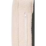 Chaiselongue Bouclé hellbeige rechtsseitig ALLIER