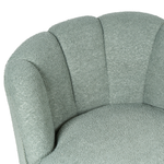 Chaiselongue Bouclé grün rechtsseitig ALLIER