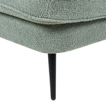 Chaiselongue Bouclé grün rechtsseitig ALLIER