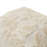 Pouf Baumwolle beige 45 x 45 x 45 cm MULTAN