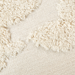 Pouf Baumwolle beige 45 x 45 x 45 cm MULTAN