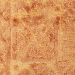 Pouf Viskose goldbraun 50 x 50 x 50 cm SANAWAN