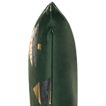 Dekokissen 2er Set GOLDSPRUCE Samtstoff 45 x 45 cm Grün Weihnachtsmotiv