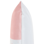 Dekokissen Samtstoff Einhornmotiv rosa 45 x 45 cm 2er Set UNIOLA