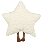 Kinderkissen Stern 40 x 40 cm Weiss STARFRUIT